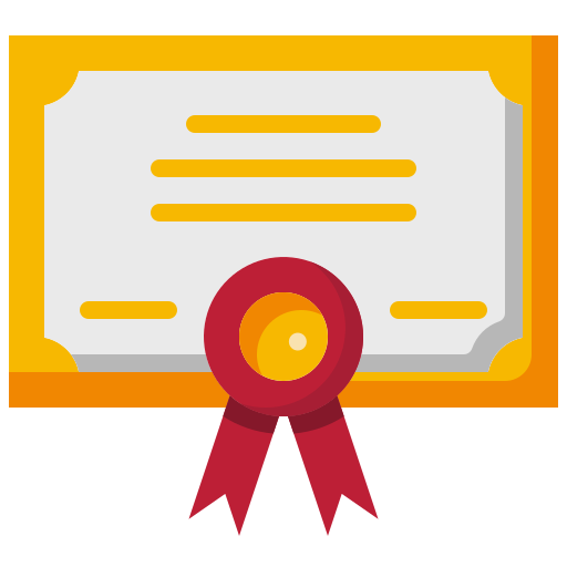 Certificate for Programme Completed