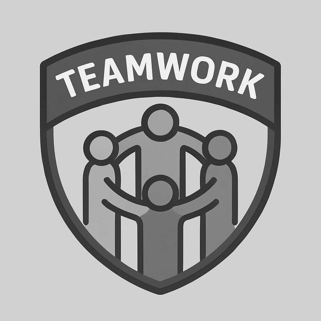 Certificate for Teamwork Excellence Award