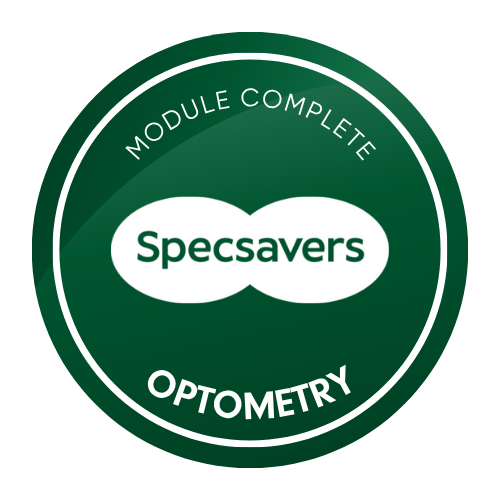 Badge for Optometry Module Completion