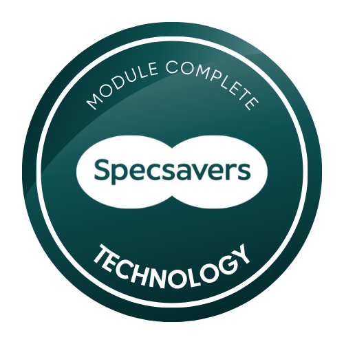 Badge for Technology Module Completion