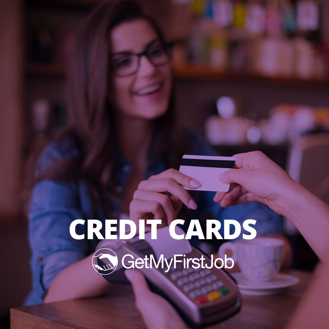 Lady making a purchase on a credit card