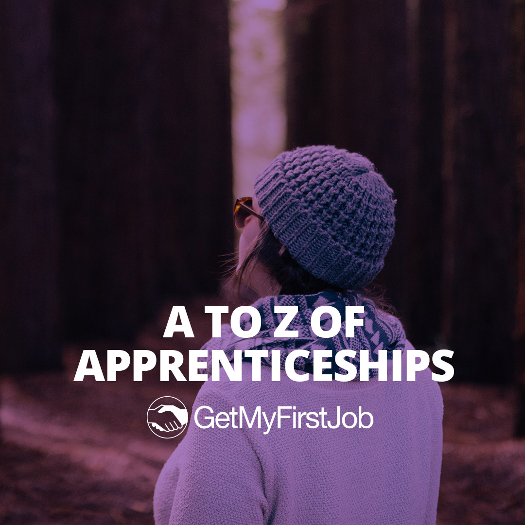 Person thinking about their a to z of apprenticeships