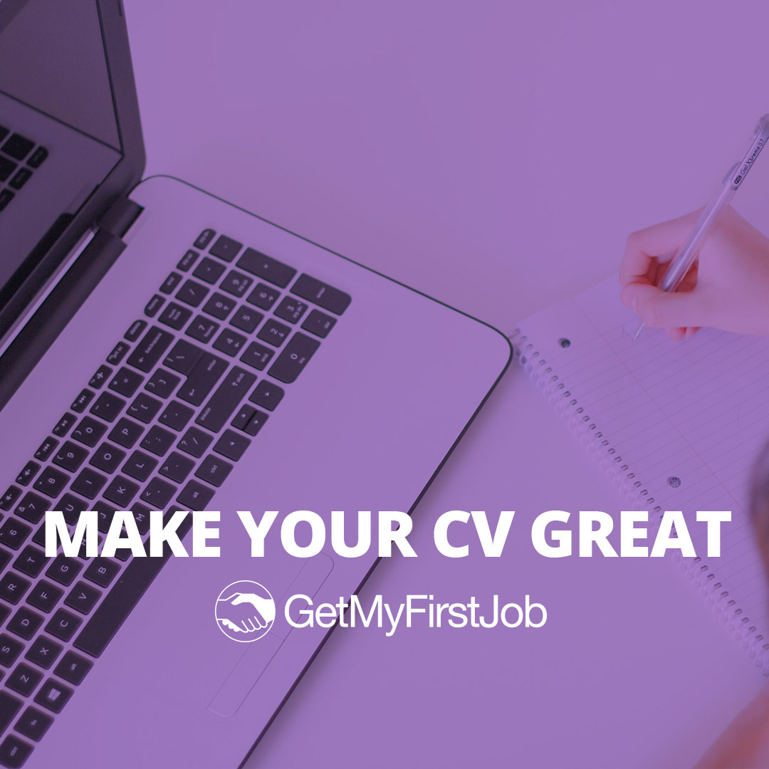 Make your CV Stand out - person writing on computer