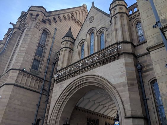 University of Manchester entrance | Photography by Joshua McLaughlin