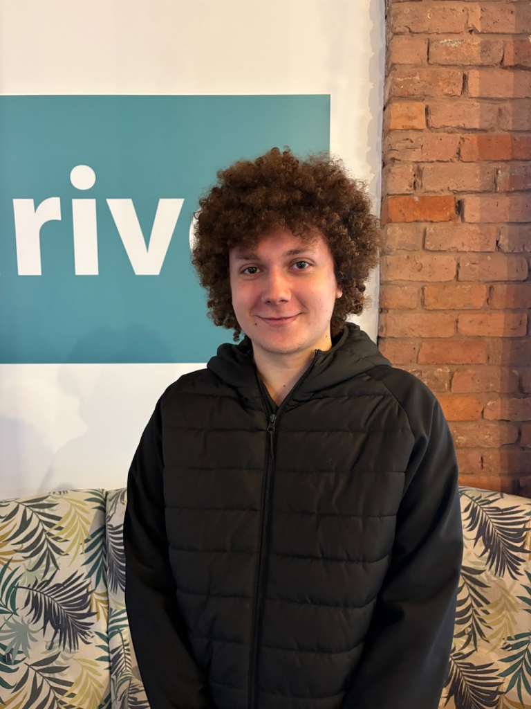 Tom on his YouthPath work-experience placement at Cunliffes
